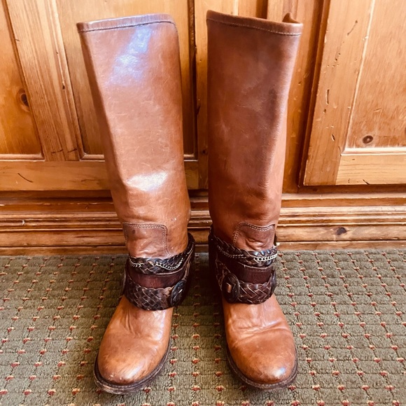 Freebird by Steven Breck Boot size 8 brown cognac - Picture 4 of 6